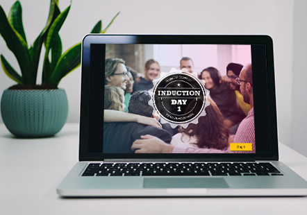 eLearning induction example